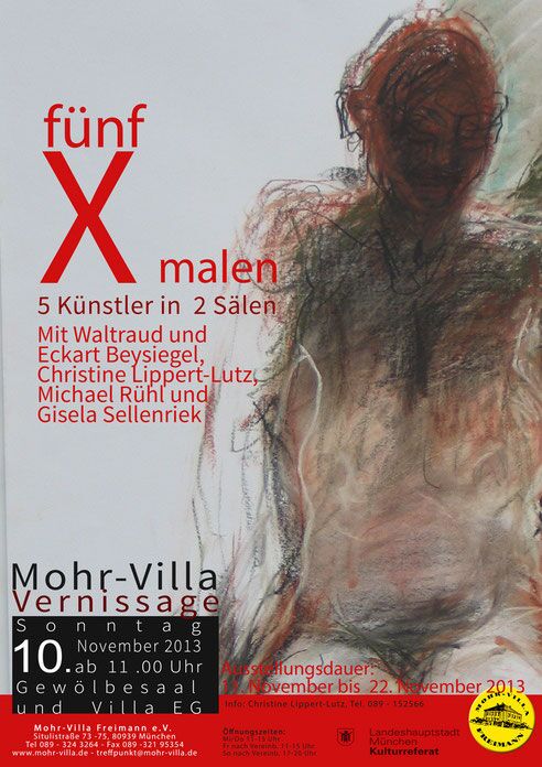 Plakat zur Veranstaltung: Fünf X Malen