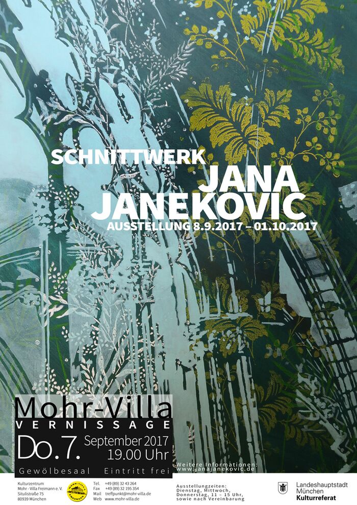 Plakat zur Veranstaltung: Schnittwerk