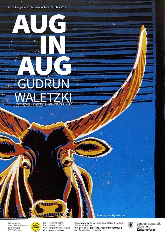 Plakat zur Veranstaltung: Aug in Aug