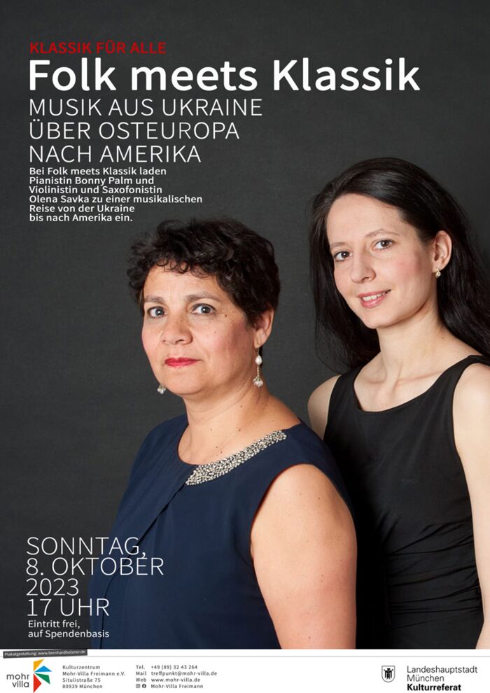 Plakat zur Veranstaltung: Klassik für Alle: Folk meets Klassik