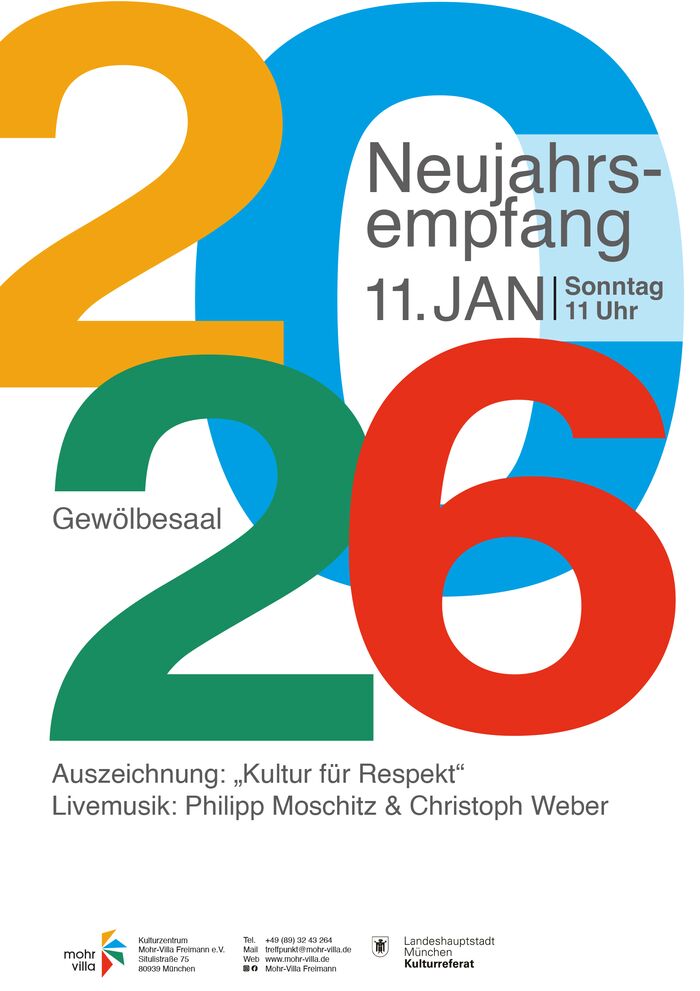 Plakat zur Veranstaltung: Neujahrsempfang 2026