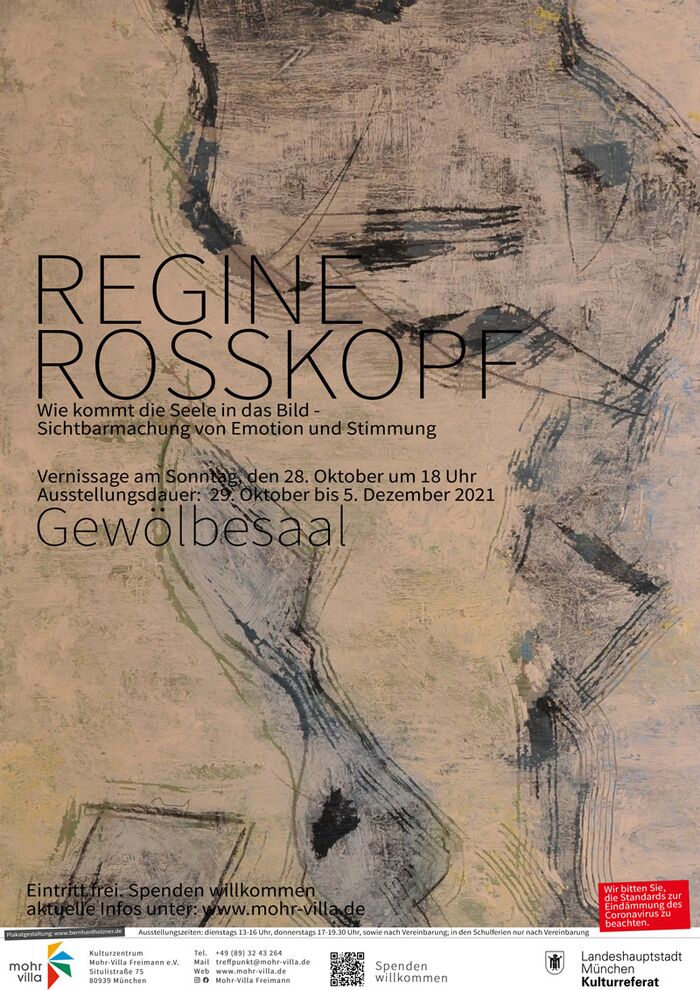 Plakat zur Veranstaltung: Wie kommt die Seele in das Bild