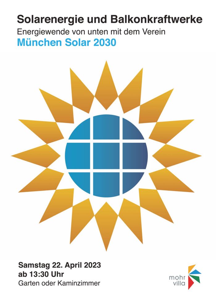 Plakat zur Veranstaltung: Solarinfotag