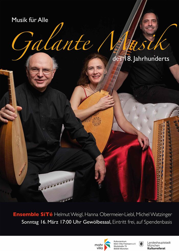 Plakat zur Veranstaltung: Musik für Alle: Ensemble SiTé