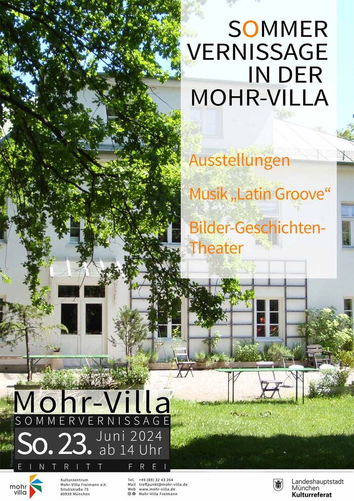 Plakat zur Veranstaltung: Sommervernissage