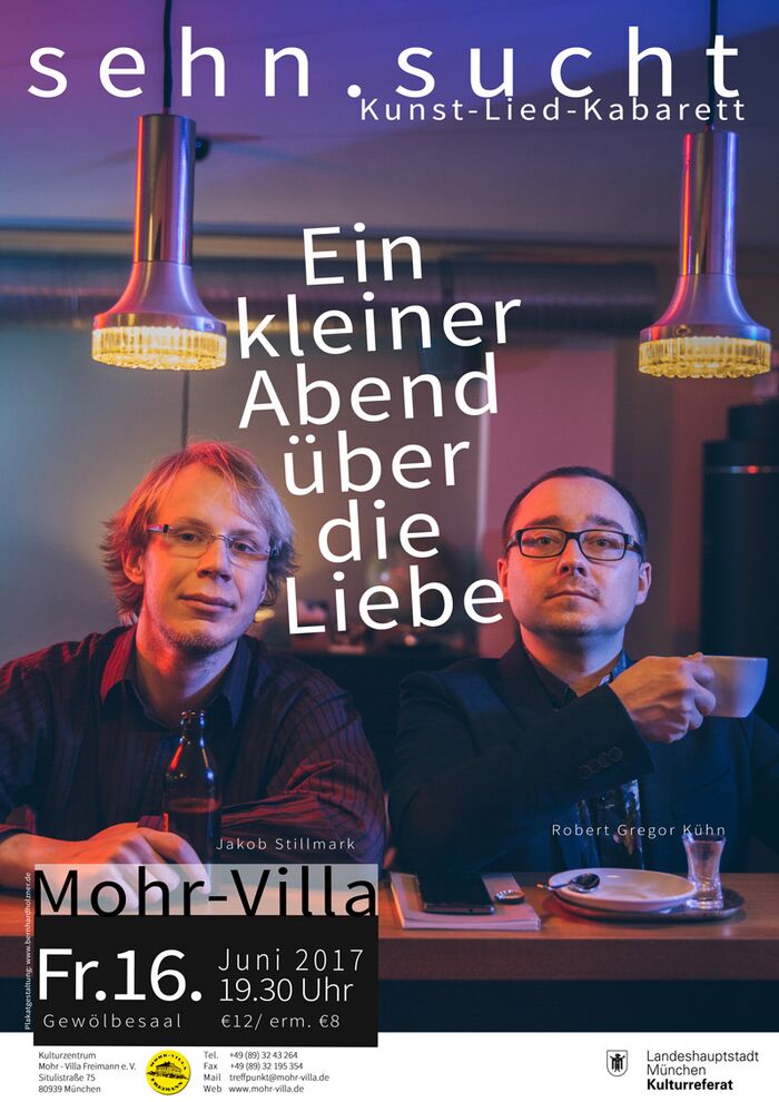 Plakat zur Veranstaltung: sehn.sucht