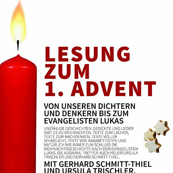 Veranstaltung Mohr-Villa: Lesung zum 1. Advent