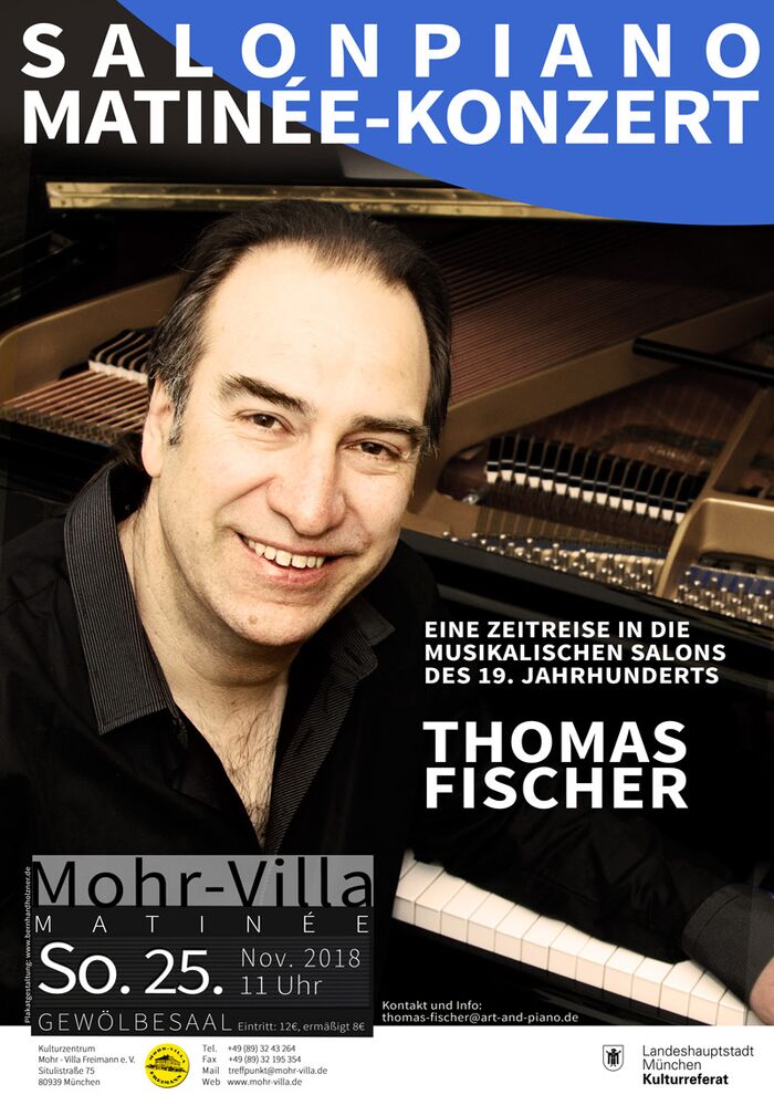 Plakat zur Veranstaltung: Salonpiano