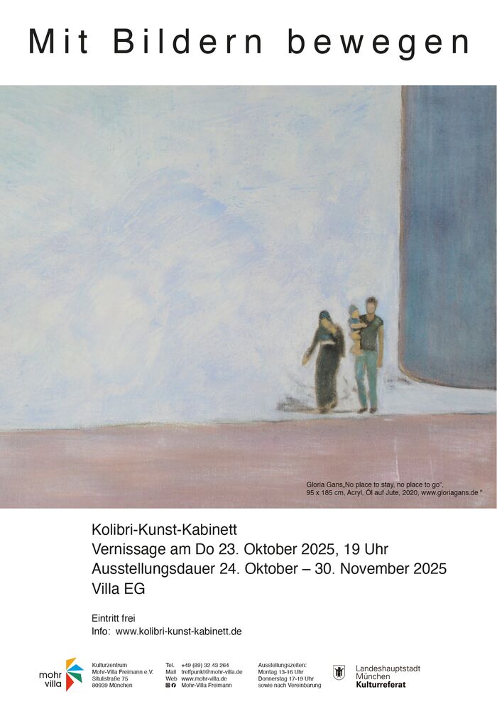 Plakat zur Veranstaltung: Mit Bildern bewegen