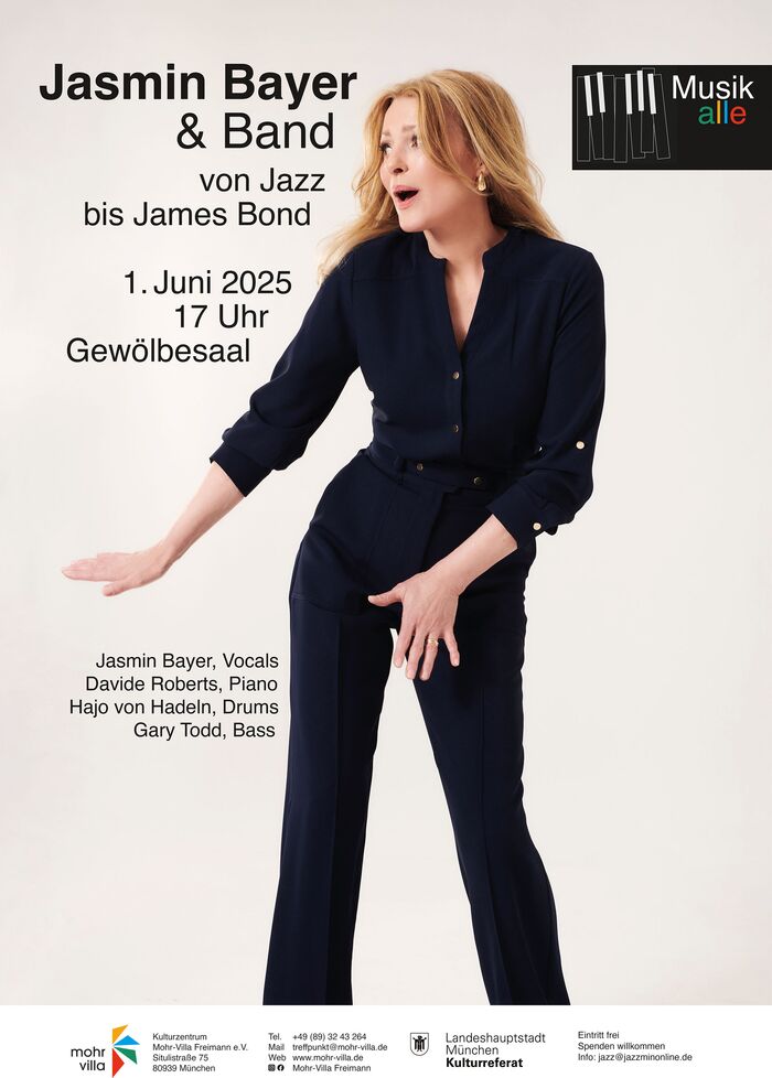 Plakat zur Veranstaltung: Musik für Alle: Von Jazz bis James Bond