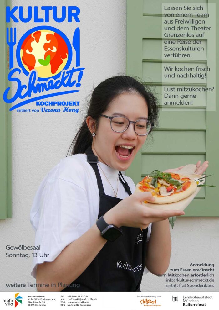 Plakat zur Veranstaltung: Kultur schmeckt!