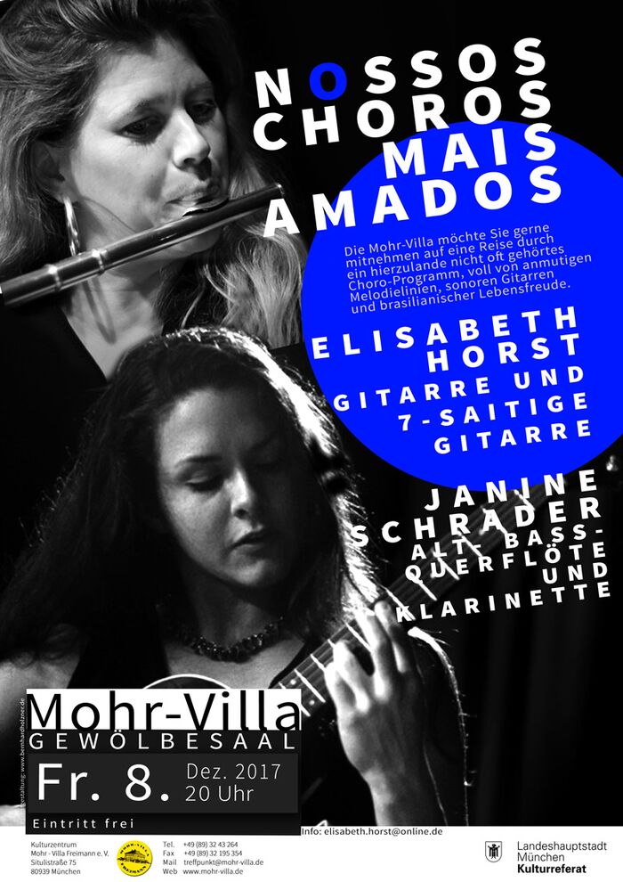 Plakat zur Veranstaltung: Nossos choros mais amados