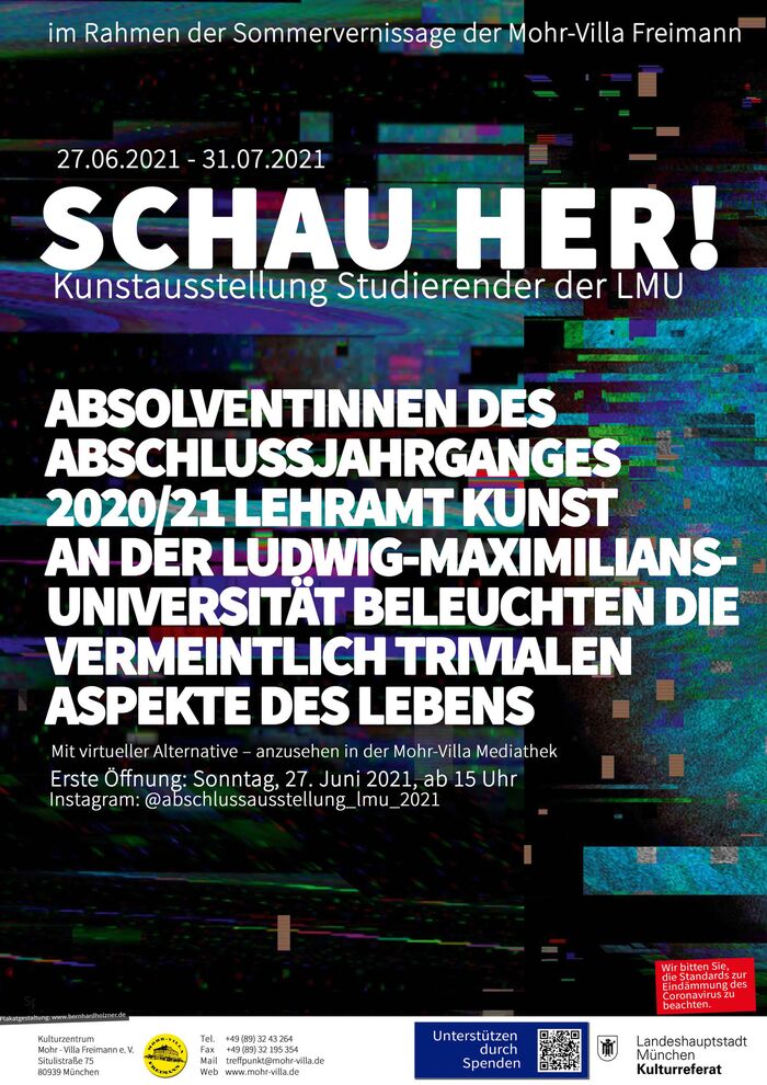 Plakat zur Veranstaltung: Schau Her!