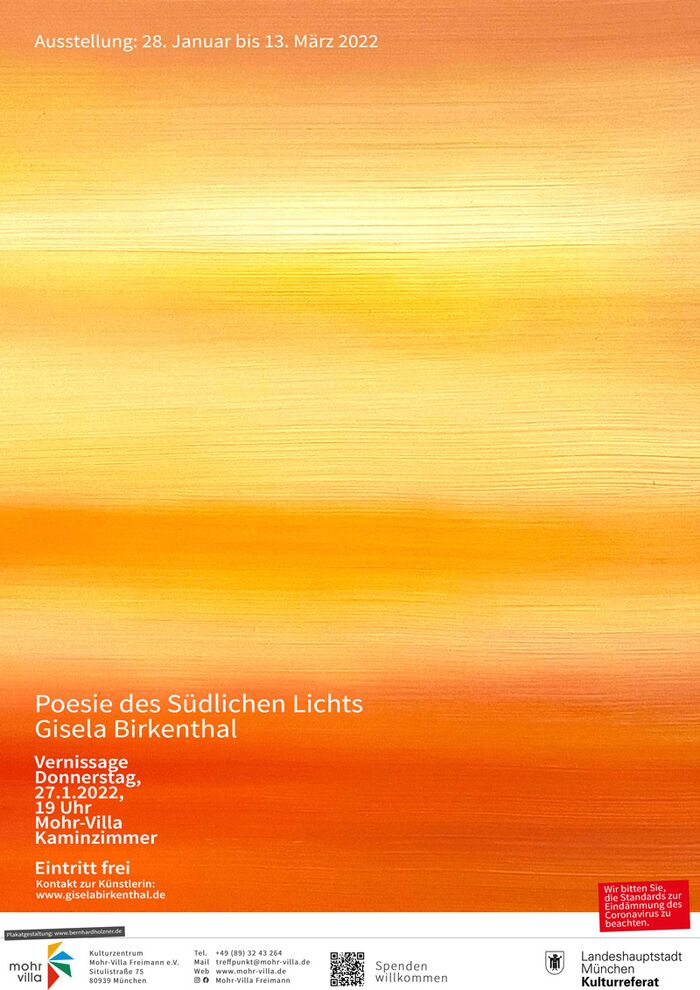 Plakat zur Veranstaltung: Poesie des Südlichen Lichts