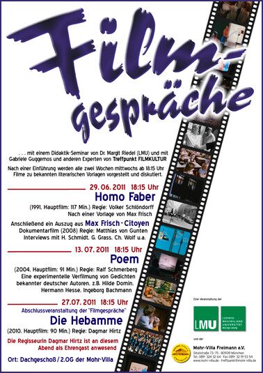 Plakat zur Veranstaltung: Die Hebamme - auf Leben und Tod