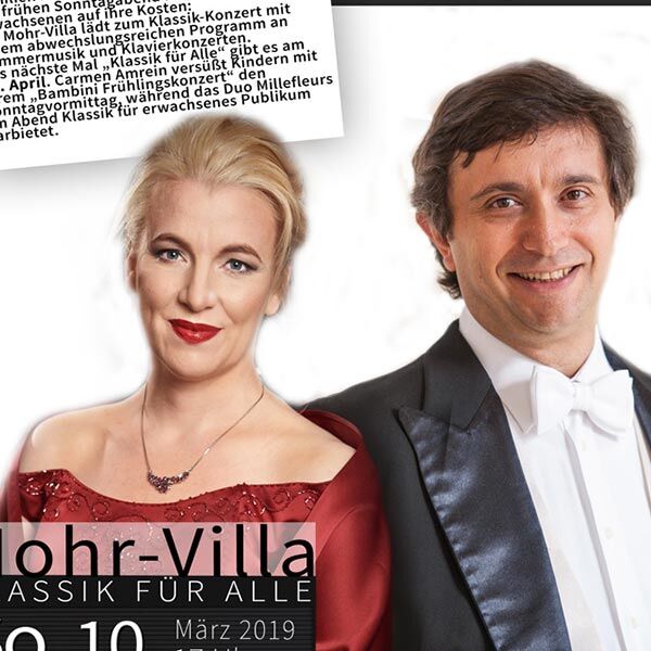 Veranstaltung Mohr-Villa: Eichendorf-Liederabend