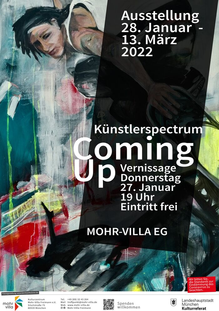Plakat zur Veranstaltung: Coming Up