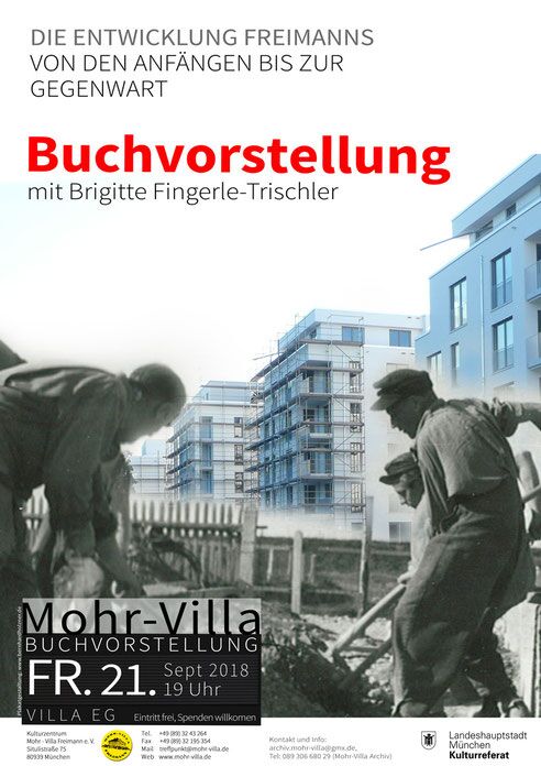 Plakat zur Veranstaltung: Die Entwicklung Freimanns.