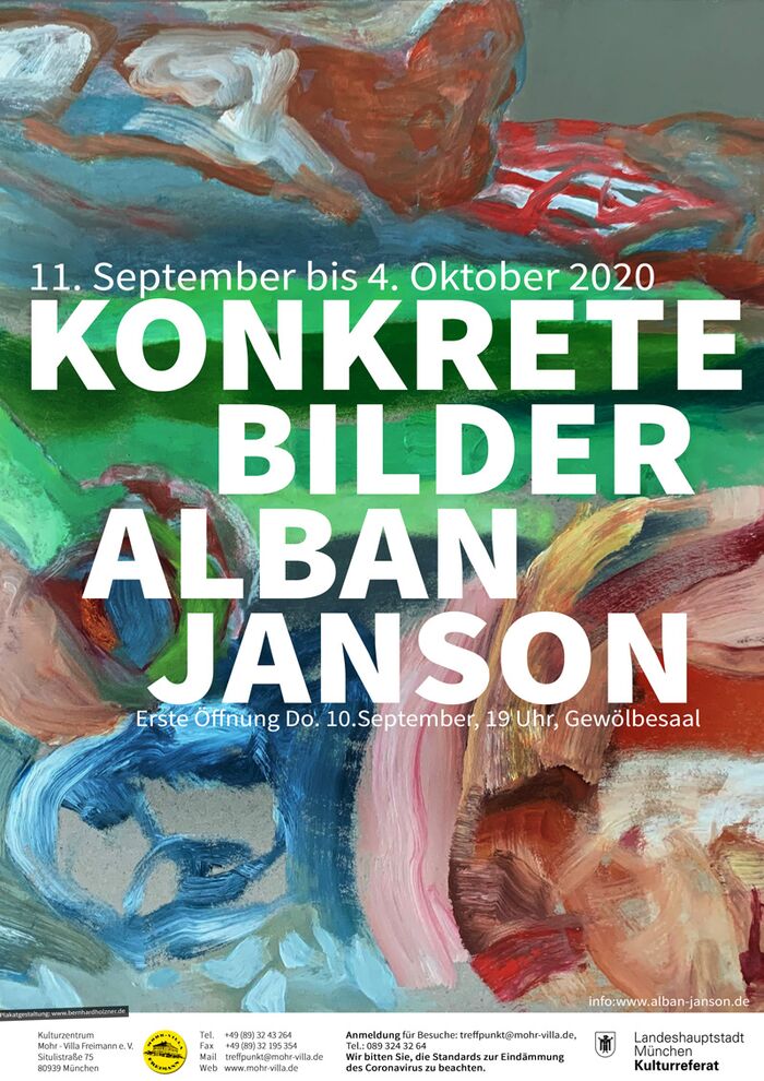 Plakat zur Veranstaltung: Konkrete Bilder