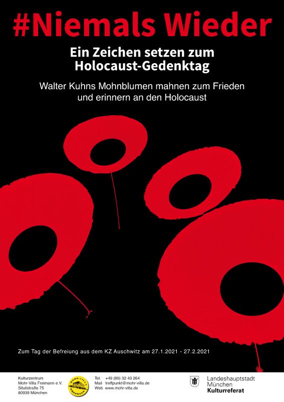 Plakat zur Veranstaltung: #Niemalswieder