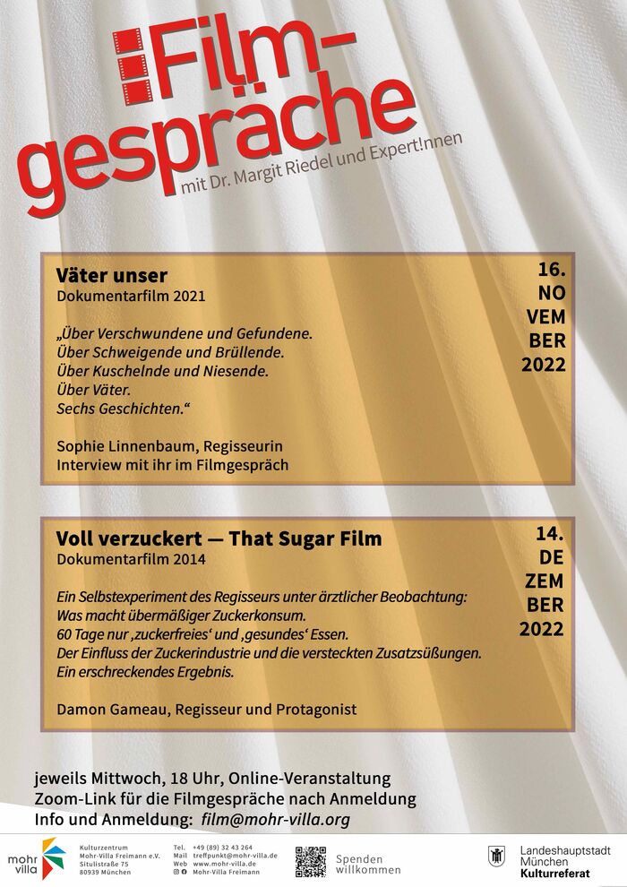 Plakat zur Veranstaltung: Väter unser