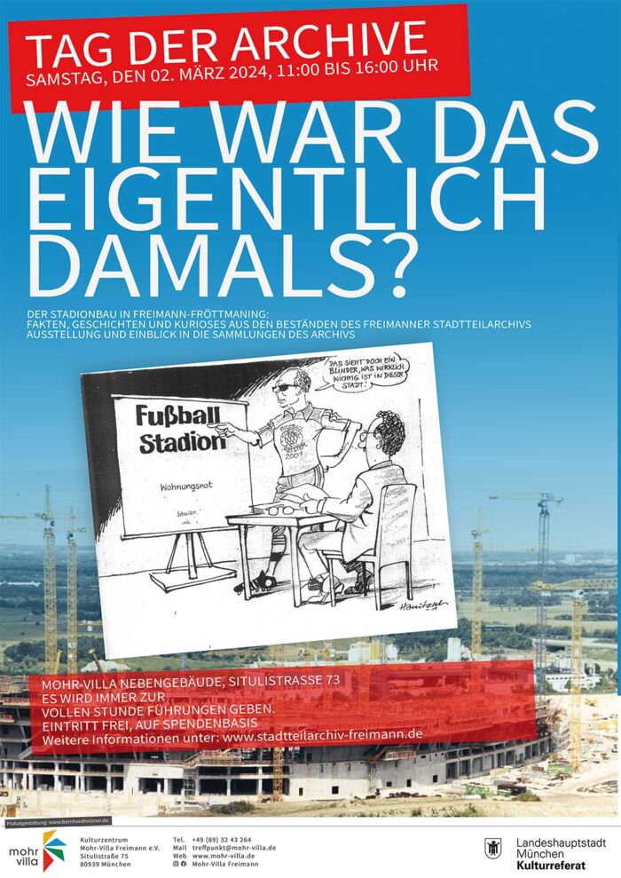 Plakat zur Veranstaltung: Tag der Archive