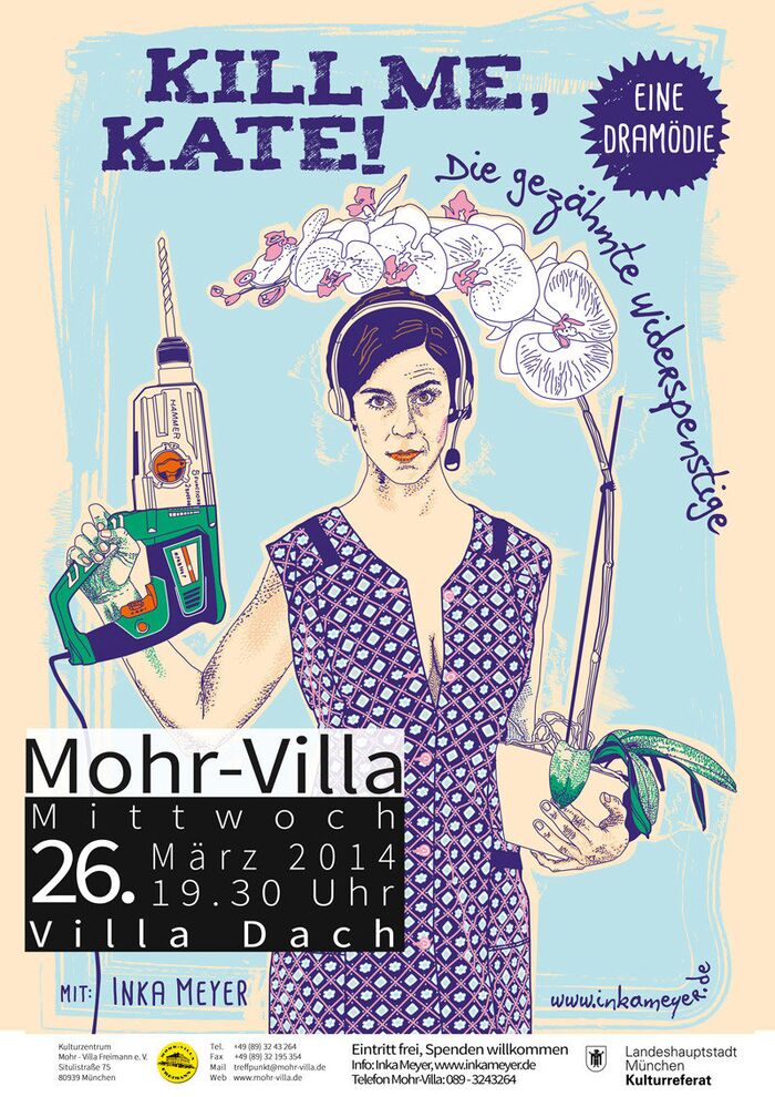 Plakat zur Veranstaltung: Kill me, Kate!