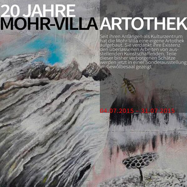 Veranstaltung Mohr-Villa: 20 Jahre Mohr-Villa Artothek