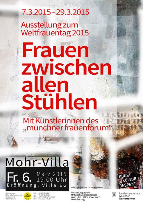 Plakat zur Veranstaltung: Frauen zwischen allen Stühlen