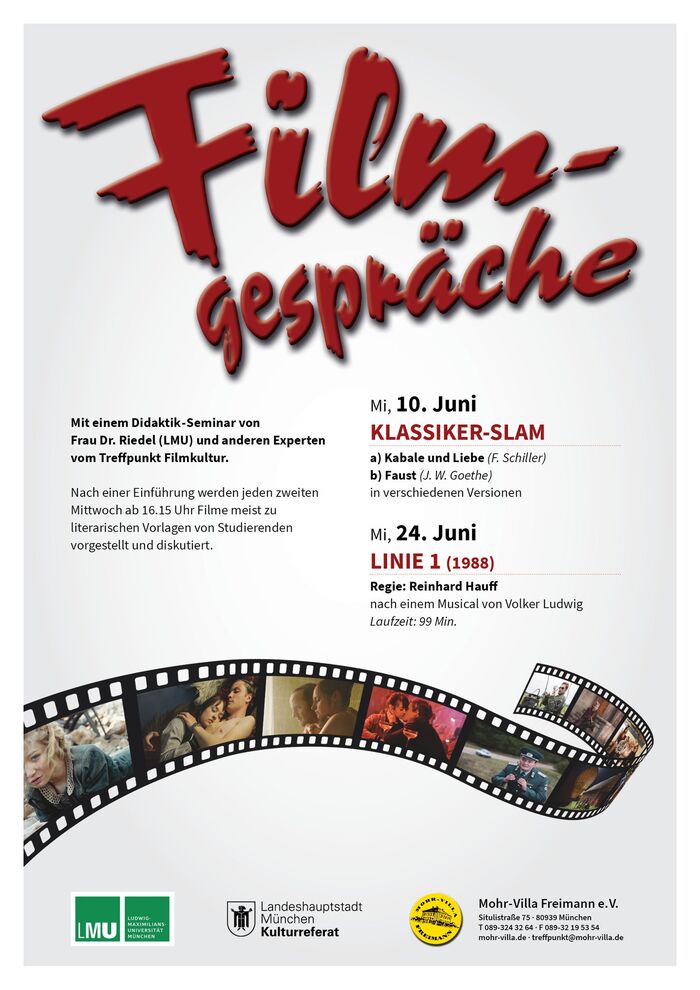 Plakat zur Veranstaltung: Linie 1