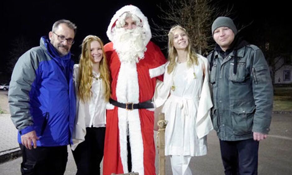 Weihnachts­mann in der Bayern­kaserne