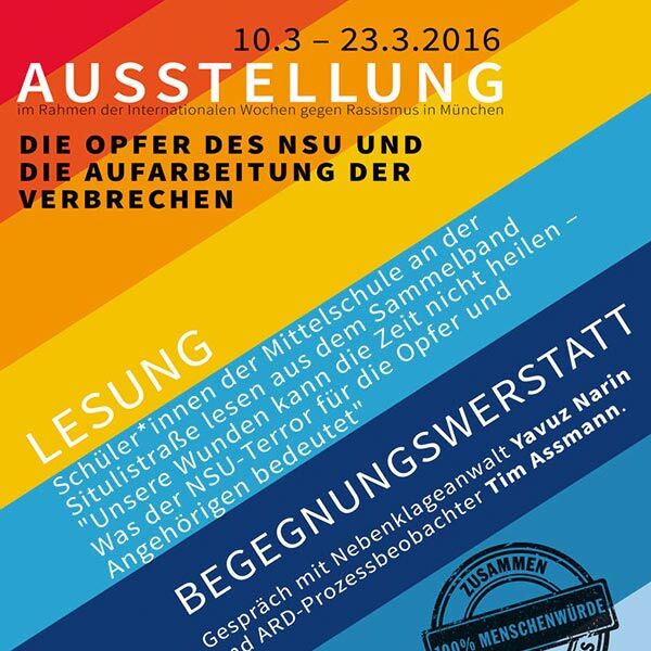 Veranstaltung Mohr-Villa: Die Opfer des NSU