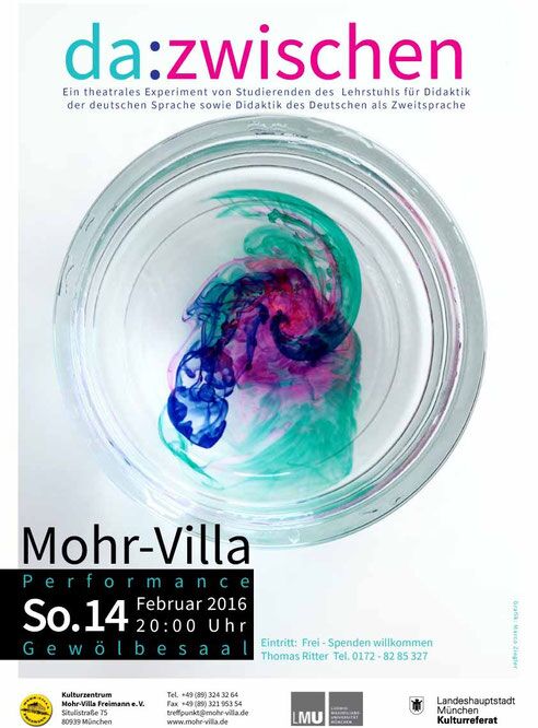 Plakat zur Veranstaltung: da:zwischen