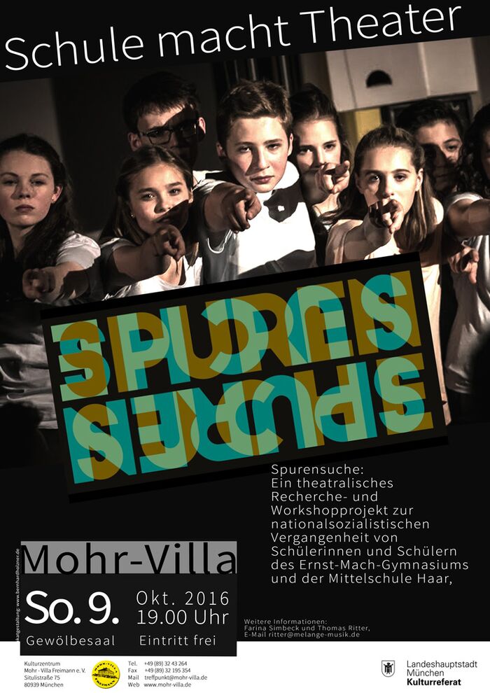 Plakat zur Veranstaltung: Spurensuche