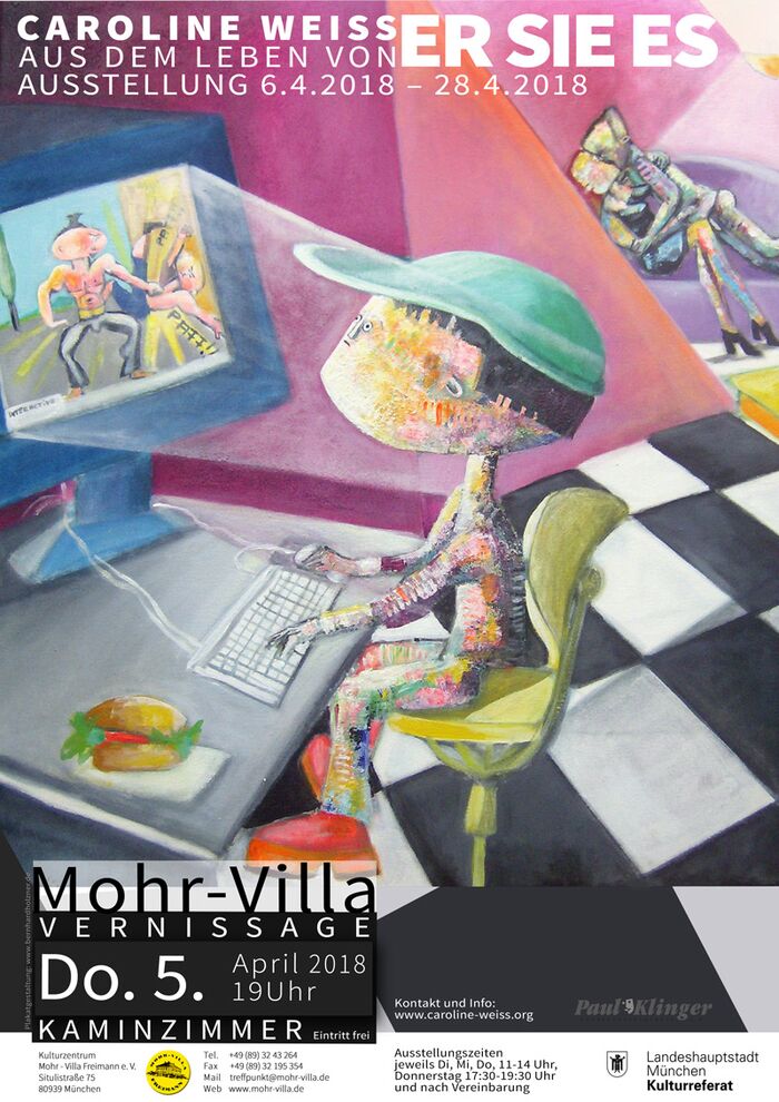 Plakat zur Veranstaltung: Aus der Welt von Er Sie Es