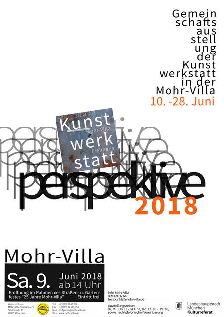 Plakat zur Veranstaltung: Perspektive 2018