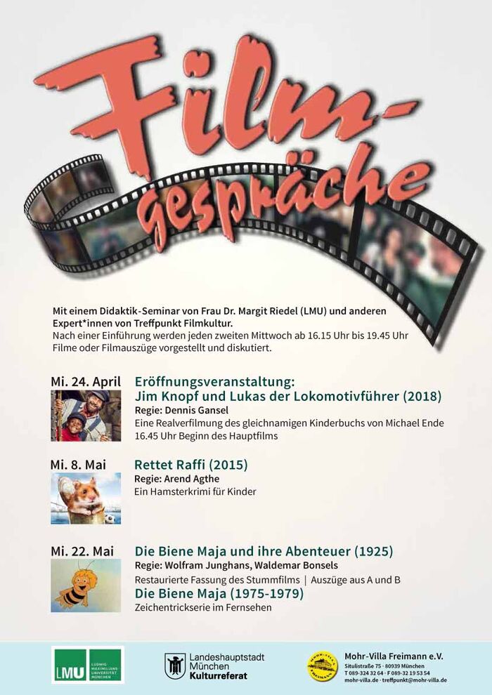 Plakat zur Veranstaltung: Jim Knopf und Lukas der Lokomotivführer