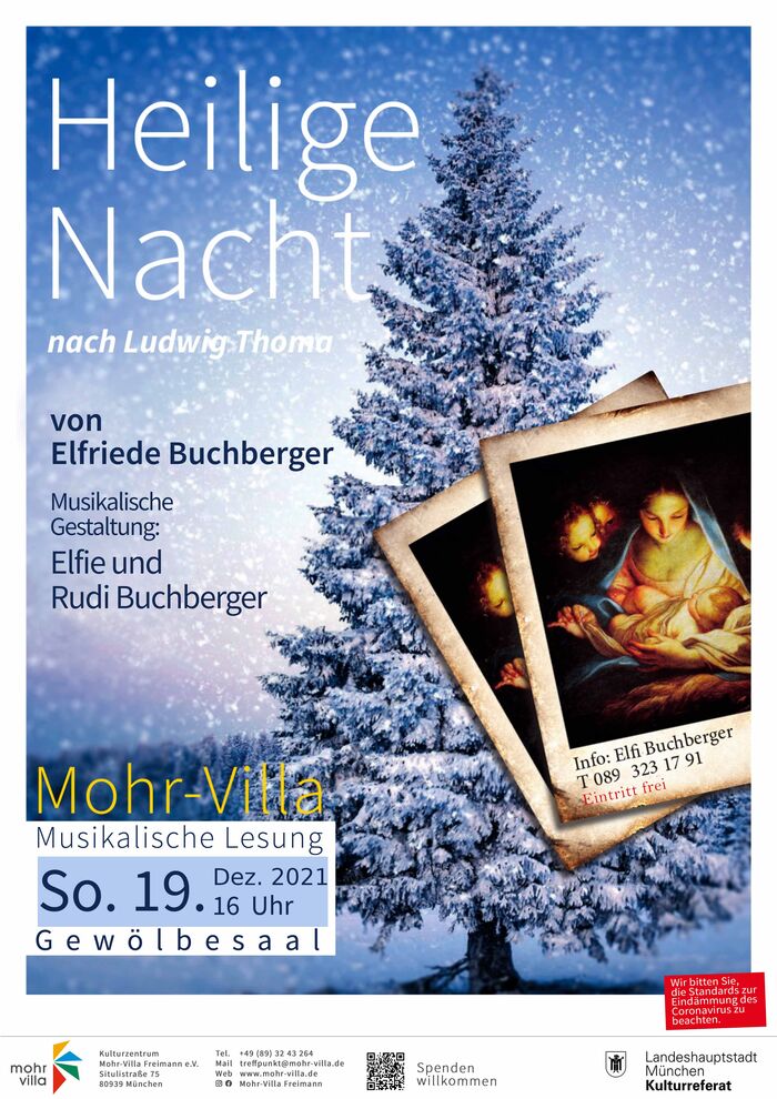 Plakat zur Veranstaltung: Heilige Nacht