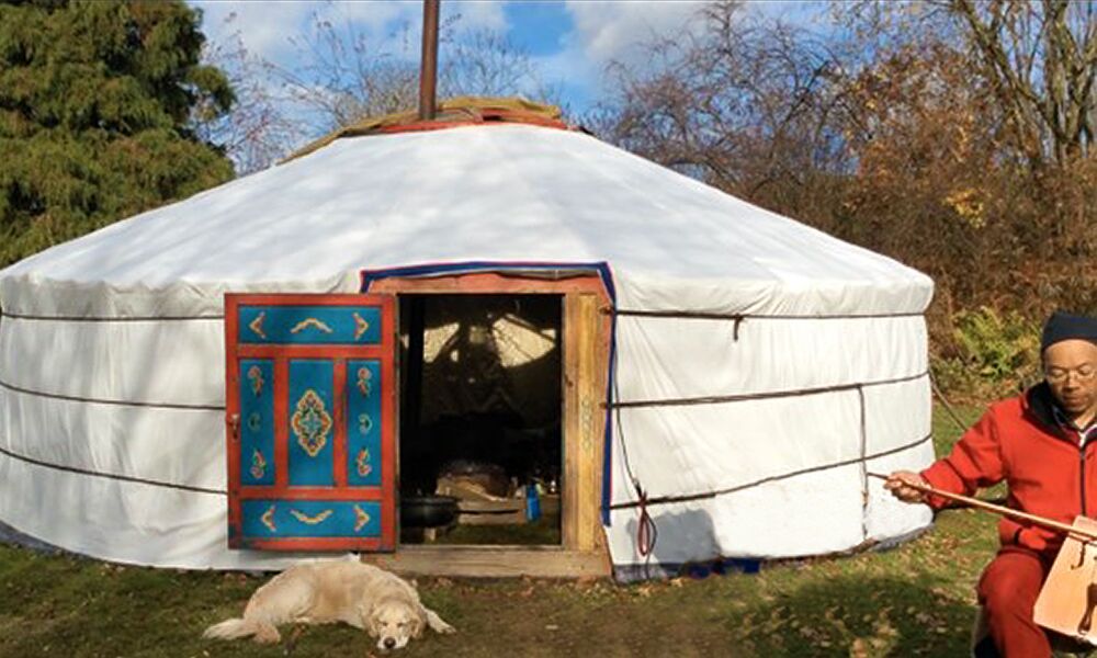 Veranstaltung: Mongolische Jurte zu Gast im Park der Mohr-Villa