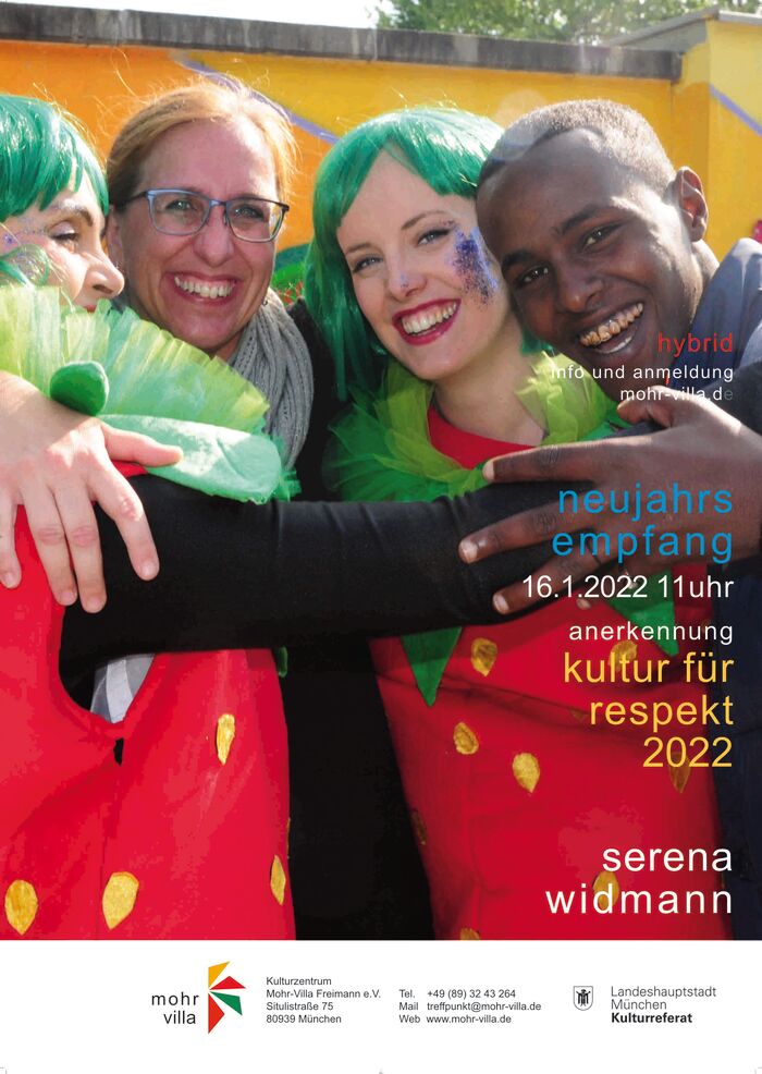 Plakat zur Veranstaltung: Auszeichnung „Kultur für Respekt“