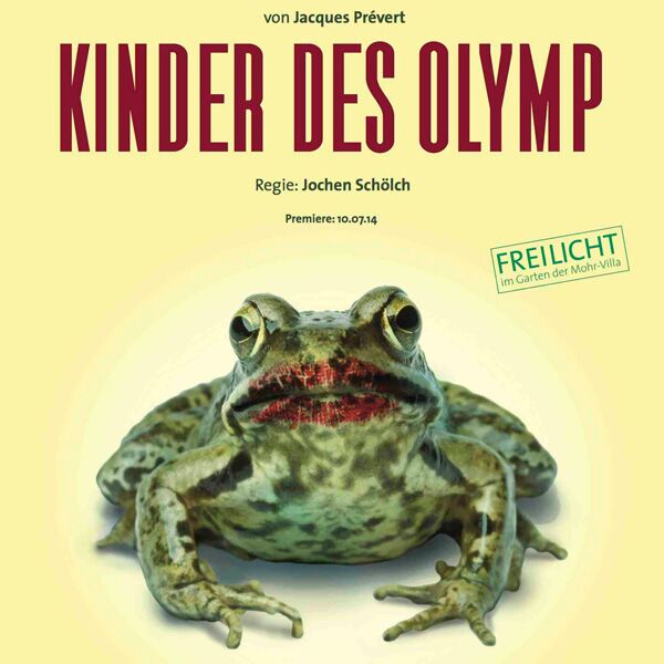 Veranstaltung Mohr-Villa: Kinder des Olymp