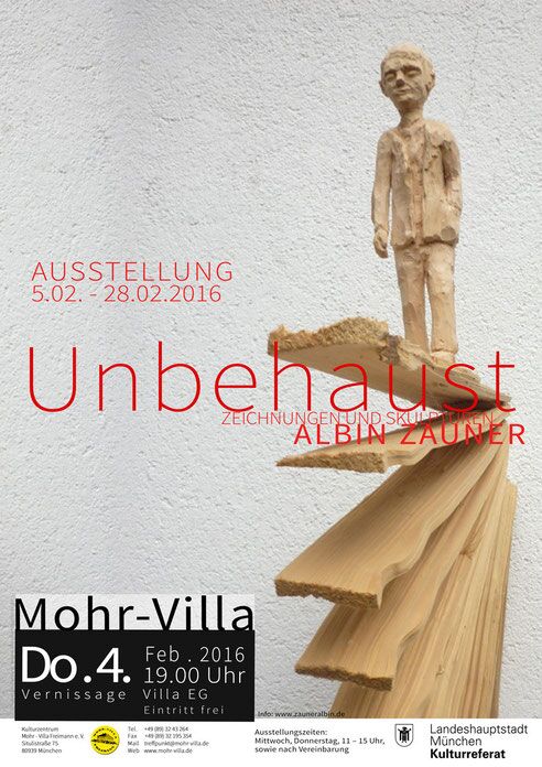 Plakat zur Veranstaltung: Unbehaust