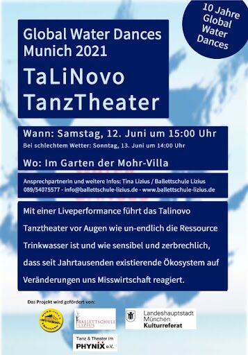 Plakat zur Veranstaltung: Global Water Dance 2021