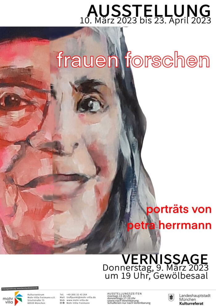 Plakat zur Veranstaltung: Frauen forschen