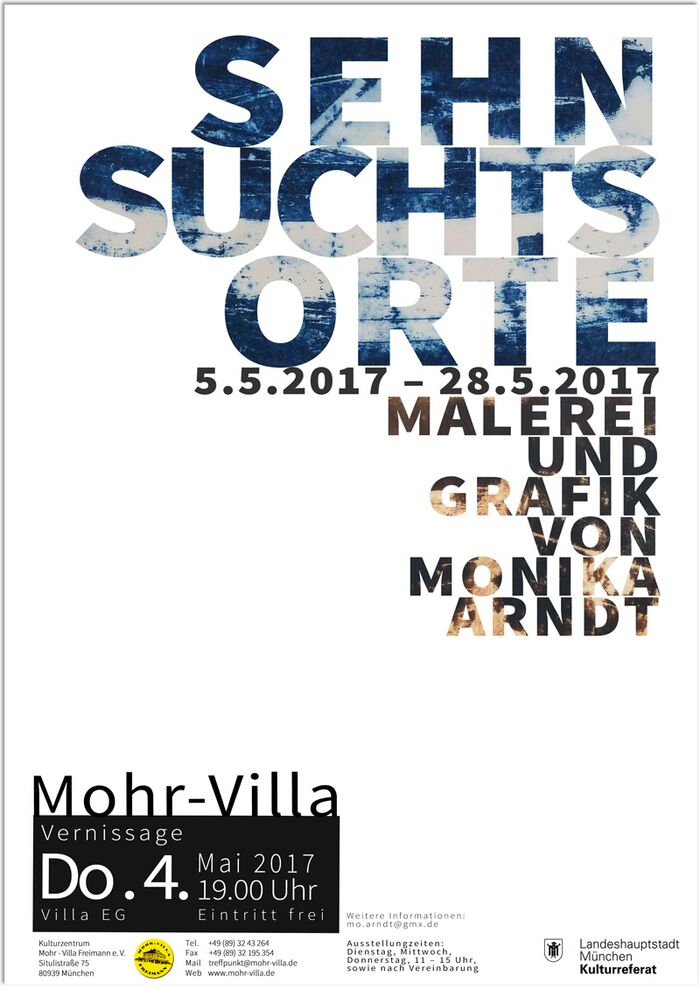 Plakat zur Veranstaltung: Sehnsuchtsorte