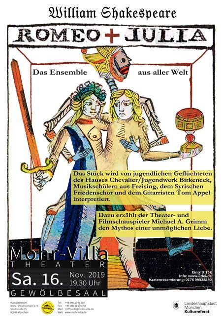 Plakat zur Veranstaltung: Romeo und Julia