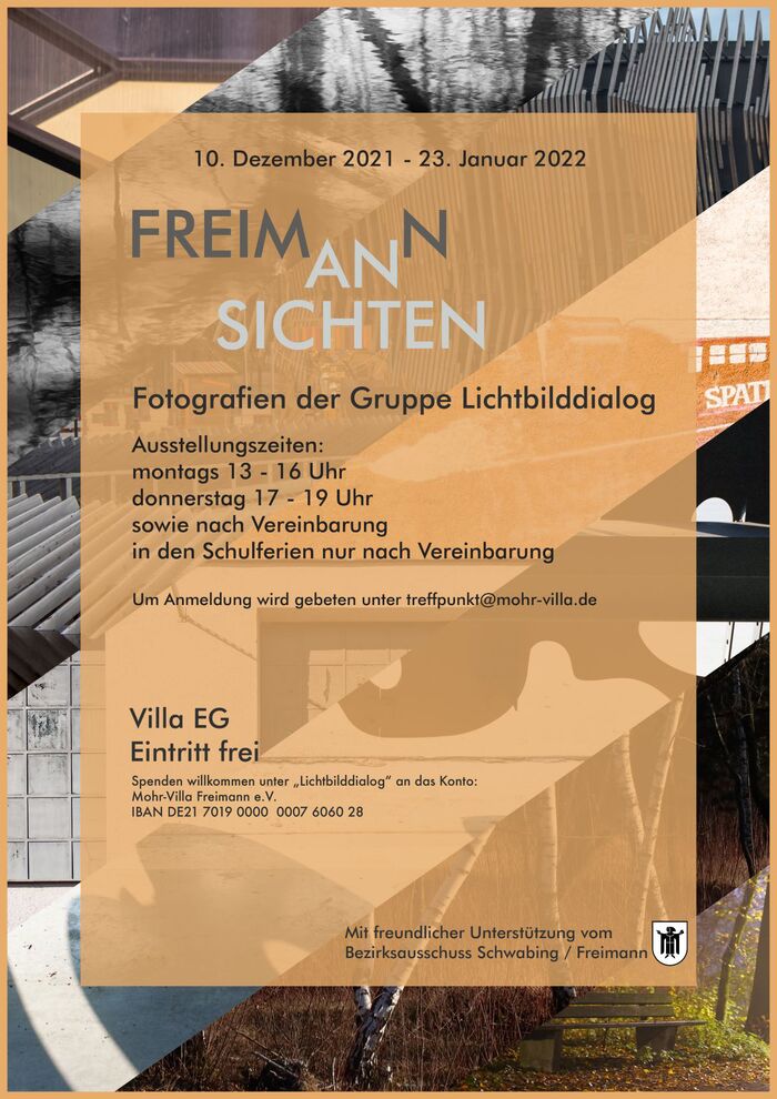 Plakat zur Veranstaltung: Finissage: Freimann­sichten