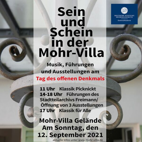 Veranstaltung: Tag des offenen Denkmals