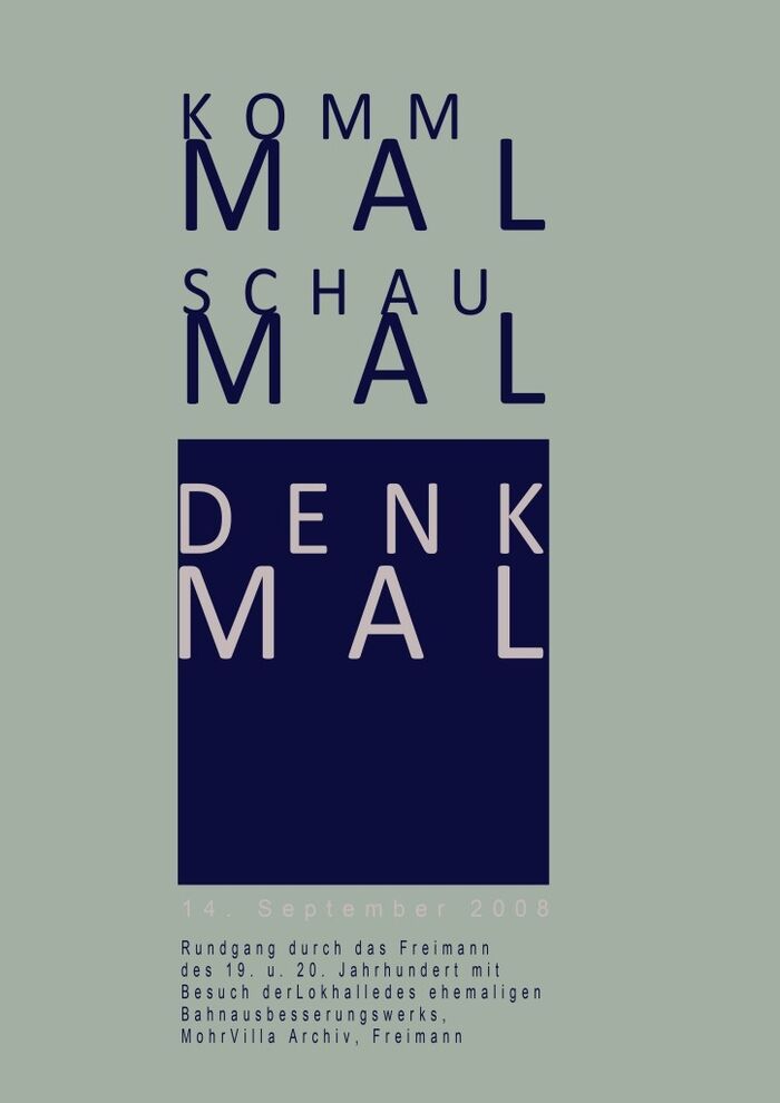 Plakat zur Veranstaltung: Tag des offenen Denkmals