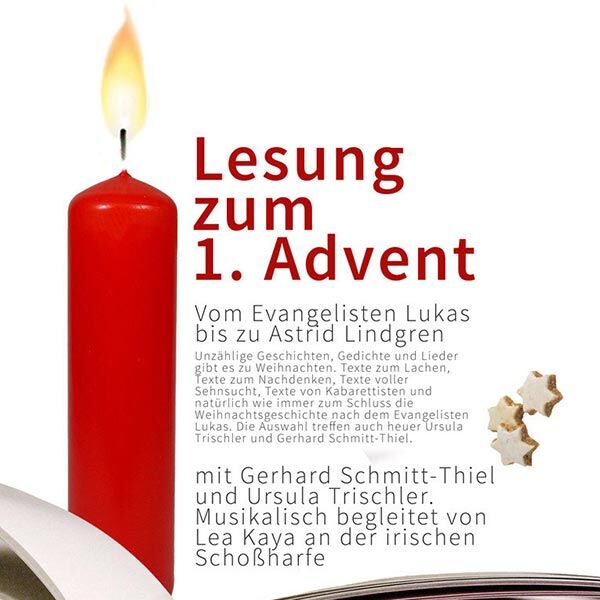 Veranstaltung Mohr-Villa: Lesung zum 1. Advent